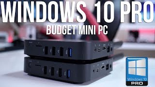 Minix Z834 PRO  WINDOWS 10 PRO BUDGET MINI PC [upl. by Ardnasxela]