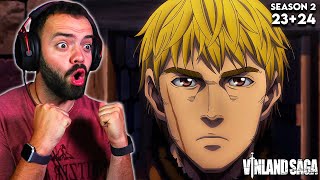 THORFINN IS HOME │Vinland Saga S2 Eps 23  24 Reaction [upl. by Neeuq]