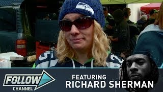 Richard Sherman Quizzes The Fans [upl. by Michella]