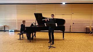 Ibert flute concerto  1st movement [upl. by Farkas]