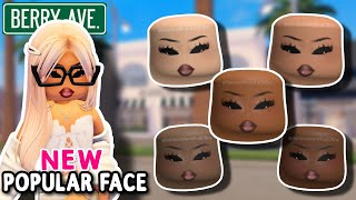 NEW POPULAR FACE FOR BERRY AVENUE 😯😍 [upl. by Annaerb]