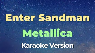 Enter Sandman Karaoke  Metallica [upl. by Sineray485]