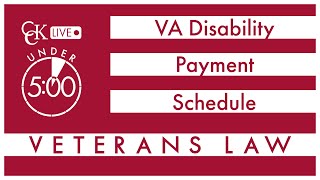 VA Disability Pay Dates 2023 VA Payment Schedule [upl. by Asalocin183]