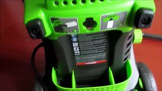 GreenWorks GPW1600 pressure washer [upl. by Innej194]