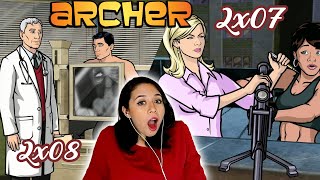 Archer REACTION  2x07 amp 2x08 [upl. by Lamahj]