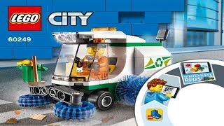 LEGO instructions  City  Traffic  60249  Street Sweeper [upl. by Curr]