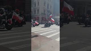 Pulaski Day Parade Fifth Avenue New York city pulaski poland polish travel newyork [upl. by Kruse]