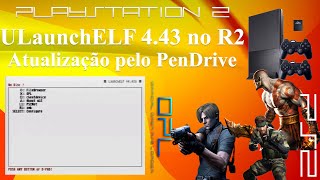 BOOT NO ULAUNCHELF PELO R2 OU PENDRIVE NO PLAYSTATION 2 [upl. by Naitsirhk58]