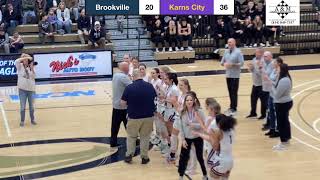 Brookville vs Karns City [upl. by Anelas]