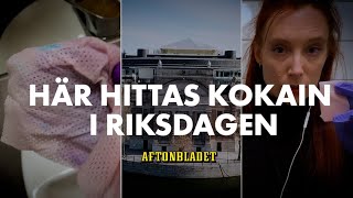 Här hittas kokain hos fyra av riksdagspartierna [upl. by Gerkman]