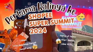 BIKIN PUSING PERTAMA KALI DATENG KE ACARA SHOPEE SUMMIT  BUMAR’s VLOG  SHOPEE SUPER SUMMIT 2024 [upl. by Inaffets]