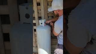 How To disconnect a propane tank and reconnect it after getting it filled [upl. by Zaid]