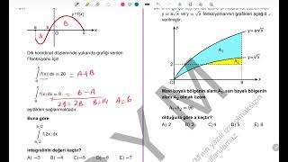 2024 AYT İNTEGRAL abc li ALAN SORUSU [upl. by Neila]