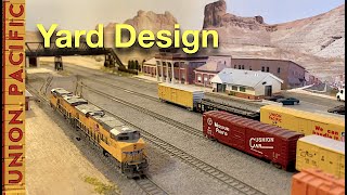 Model Railroad Yard Design [upl. by Puto]