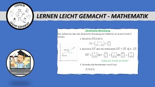 Zentrische Streckung Vektoren und Abbildungen [upl. by Adav951]