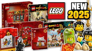 LEGO Chinese Traditional amp Monkie Kid 2025 Sets OFFICIALLY Revealed [upl. by Dnalram]