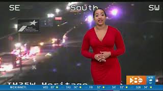 Demetria Obilor s traffic information on ABC 8 Dal19 720p 60fps H264 128kbit AAC [upl. by Raeann237]