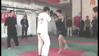 Kyokushin Karate vs Sanda  MMA fight [upl. by Vihs713]