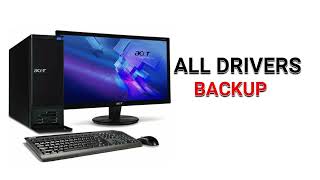 How to backup and restore Pc Drivers Backup driver Computer Driver Backup and Restore [upl. by Ronoc760]