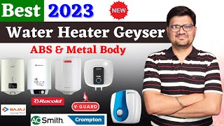 Top 5 Best Storage Water Heater Geyser 2023 ⚡ Best Geyser in India 2023 [upl. by Niltiak]