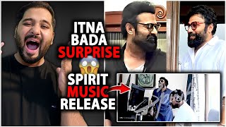 Spirit Official Music Review Reaction  Sandeep Reddy Wanga is Back  Prabhas spirit Release Date [upl. by Ahsekyw971]