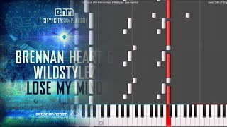 Brennan Heart amp Wildstylez  Lose my Mind Darmayuda MIDI Piano [upl. by Jeconiah]