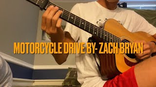 Motorcycle Drive By Zach Bryan Easy Guitar Lesson [upl. by Oisacin]