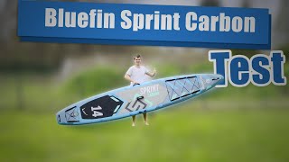 Bluefin Sprint Carbon Test  Das steifeste Bluefin Board  SUP Board Test [upl. by Parrott466]