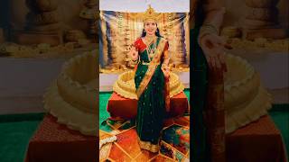 Ashtalakshmi Stotram Ashtalakshmi Theme Adi Lakshmi Look  Navratri Devi Look ashtalakshmi devi [upl. by Germaine]