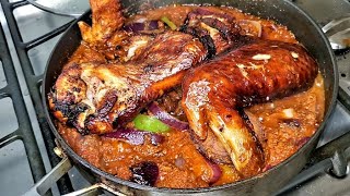 Huge Authentic Turkey Wings Stew [upl. by Eesdnil70]