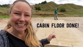 Neighbour Complains amp Finished Cabin Floor [upl. by Bourke]