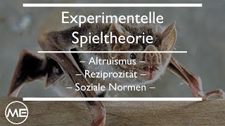 Experimentelle Spieltheorie  Entscheidungsökonomik  KOMPAKT Teil 25 [upl. by Nereids]