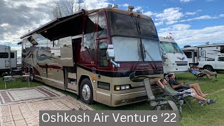 Oshkosh Air Venture 2022 RV Life Camp Scholer Camping [upl. by Prinz911]