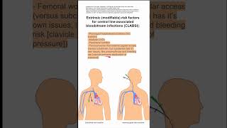 Extrinsic modifiable risk factors for central lineassociated bloodstream infections CLABSI [upl. by Fair]