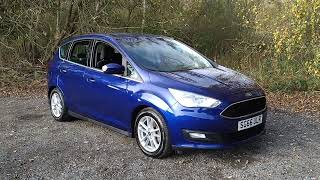 Ford CMax 15 TDCi Zetec Euro 6 [upl. by Llewsor15]