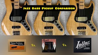 Jazz Bass Pickup Comparison [upl. by Cybill519]