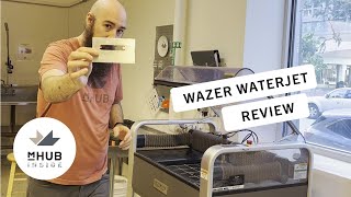 Wazer Waterjet Review  Initial Cuts [upl. by Avik456]