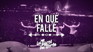 Los Tigres Del Norte EN QUÉ FALLÉ [upl. by Aisatal]