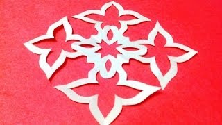 How to make KIRIGAMI paper cutting patterns and templates  10 [upl. by Enimaj]