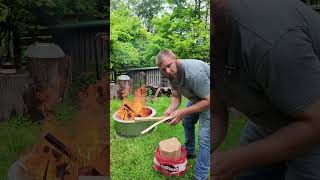 The brand new smokeless fire pit from Wolfe Ridge [upl. by Hcir]