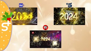 Capodanno 2024 in TV  Countdown e Festeggiamenti [upl. by Aner]