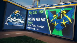 1998 Trenton Thunder vs Boston Red Sox Exhibition Game  Thursday Night Thunder [upl. by Crudden791]