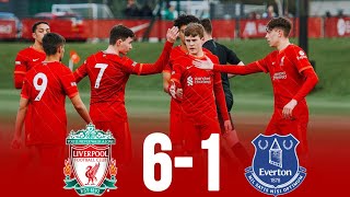 Liverpool 6 x 1 Everton▫️U18 Premier League 201920▫️Extended Goals amp Highlights [upl. by Seton270]