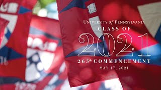 University of Pennsylvania 265th Commencement [upl. by Aseneg]