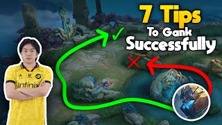 7 Tips To GANK Successfully As The Roam  Tank Guide  MLBB [upl. by Norword]