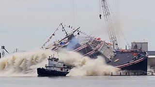 30 BIGGEST SHIP FAILS CAUGHT ON CAMERA [upl. by Olzsal926]