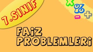 Faiz Problemleri  7 sınıf [upl. by Urson]