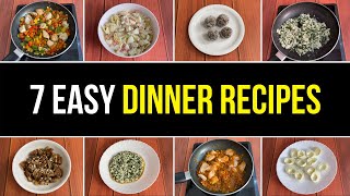 7 Innovative High Protein Dinner Recipes for a Week  🇮🇳 [upl. by Icyak]