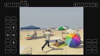 GTA 5 Android Gameplay winlator highest settings 4950 fps [upl. by Ghiselin]