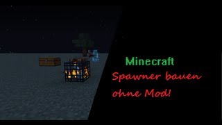 Minecraft Spawner bauen und abbauen  bekommen ohne Mod Tutorial HDGER PE [upl. by Knuth770]